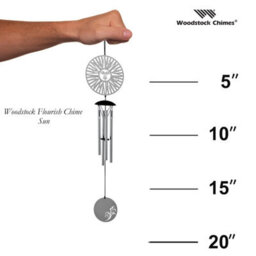 Woodstock Chimes Flourish Wind Chime - Sun - thumbnail 3