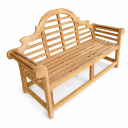 Teak Garden Bench Lutyens Style - thumbnail 1