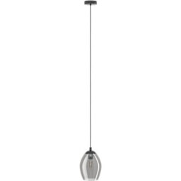 Loops Stylish Modern Nickel-Nero Pendant Light For Indoor Spaces - Ideal Ceiling Fixture - thumbnail 3