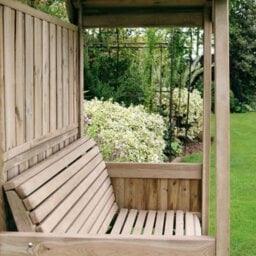 Package: Tenby Garden Arbour & Green Seat Pad By Zest Outdoor Living - thumbnail 4