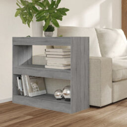 Vidaxl Book Cabinet/room Divider Grey Sonoma 80X30X72 Cm - thumbnail 6
