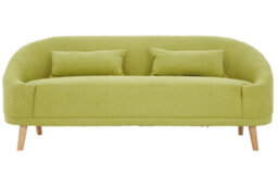 Orsina Comfortable Green Linen Sofa, Contemporary Seater Sofa For Livingroom, Stylish Mid Century Sofa For Bedroom - thumbnail 8