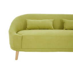Orsina Comfortable Green Linen Sofa, Contemporary Seater Sofa For Livingroom, Stylish Mid Century Sofa For Bedroom - thumbnail 6