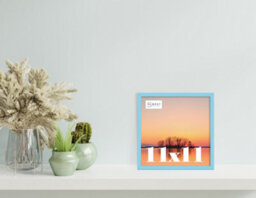 11X11 Light Blue Picture Frame (27.9 X 27.9Cm) Poster, Photo, Artwork, Gallery Wall Or Print - thumbnail 2