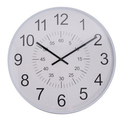 Hometime Large Wall Clock White 50Cm