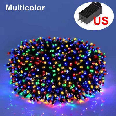 100M Led Fairy String Lights Waterproof Multicolor For Outdoor Indoor Christmas Wedding Party - image 1