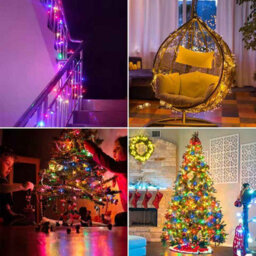 100M Led Fairy String Lights Waterproof Multicolor For Outdoor Indoor Christmas Wedding Party - thumbnail 3