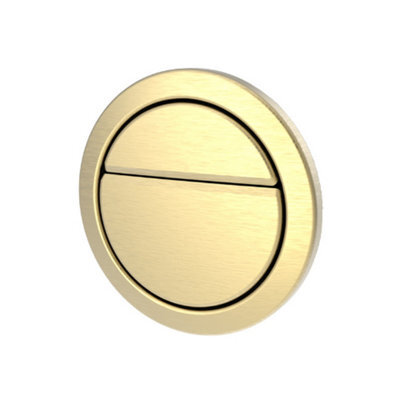 Thomas Dudley Dudley Geo Satin Brass 73.5mm Dual Flus - Psllev375056