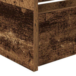 Berkfield Daybed With Drawers Old Wood Engineered Wood 90 X 200 Cm Durable - thumbnail 9