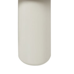 Beliani White Oval Coffee Table 100 X 70 X 40 Cm Mdf Top Pvc Legs - thumbnail 6