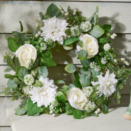 Dibor Traditional Starry Night Front Door Autumn Wreath Winter Spring Wreath 35Cm - thumbnail 1