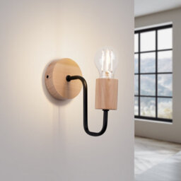 Luminosa Lighting Luminosa Timbo Loft Wall Lamp Black - thumbnail 3