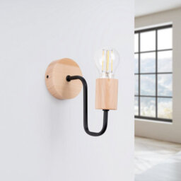 Luminosa Lighting Luminosa Timbo Loft Wall Lamp Black - thumbnail 2