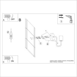 Luminosa Lighting Luminosa Timbo Loft Wall Lamp Black - thumbnail 8