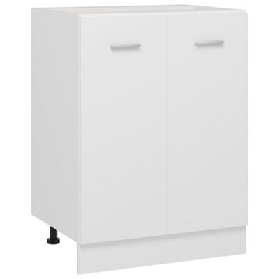 Vidaxl Bottom Cabinet Lyon White 60X46X81.5 Cm Engineered Wood - image 1