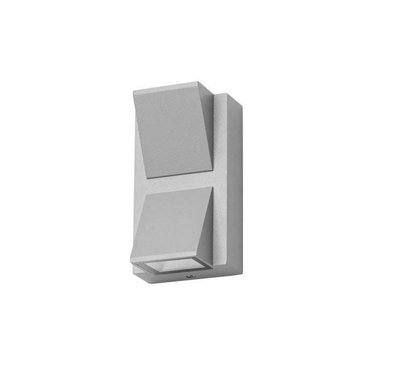Luminosa Lighting Luminosa Loyd Led Outdoor Up Down Wall Light Grey Ip54 - image 1