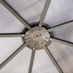 Outsunny 3 X 3(M) Hardtop Gazebo For Garden Party W/ Polycarbonate Curtains - thumbnail 7