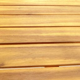 Sweeek. 2 To 3-Seater Bench In Acacia Wood 140Cm Cartama Natural 140X35X45 Cm - thumbnail 5
