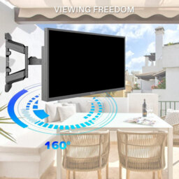 Sylvox Outdoor Tv Tilt And Swivel Wall Mount - thumbnail 3