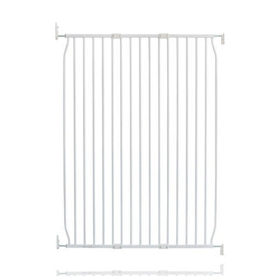 Safetots Extra Tall Eco Screw Fit Baby Gate, White, 100Cm - 110Cm, Extra Tall Gate 100Cm In Height, Stair Gate For Baby - image 1