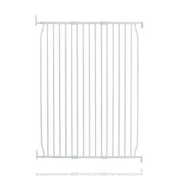 Safetots Extra Tall Eco Screw Fit Baby Gate, White, 100Cm - 110Cm, Extra Tall Gate 100Cm In Height, Stair Gate For Baby - thumbnail 1