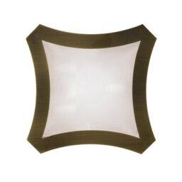 Luminosa Lighting Luminosa Alaska Ceiling/wall 3 Light L1/sgu10, Antique Brass - thumbnail 1