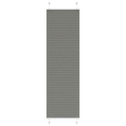 Walplus Pleated Blind Anthracite 60X200 Cm Fabric Width 59.4 Cm Polyester