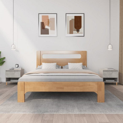 Berkfield Bedside Tables 2 Pcs Concrete Grey 50X46X50 Engineered Wood - image 1