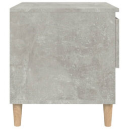 Berkfield Bedside Tables 2 Pcs Concrete Grey 50X46X50 Engineered Wood - thumbnail 6