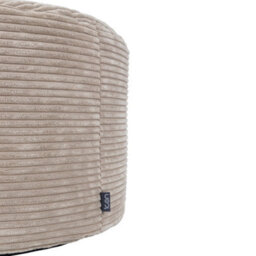 icon Milano Beanbag Footstool Corduroy Natural Beige - thumbnail 5