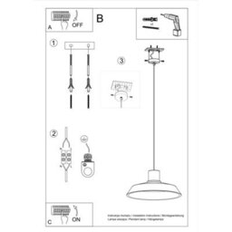 Luminosa Lighting Luminosa 1 Light Dome Ceiling Pendant White, Natural Wood, E27 - thumbnail 5