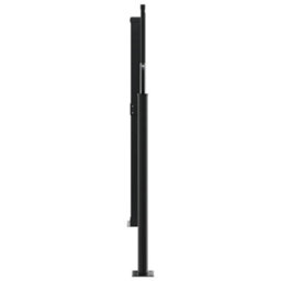 Walplus Retractable Side Awning Garden Sun Shade Canopy Gazebo For Back Door, Porch, Patio Black 140X600 Cm - thumbnail 4