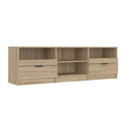 Walplus Tv Cabinet Sonoma Oak 150X33.5X45 Cm Engineered Wood - thumbnail 2