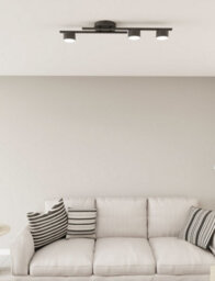 Emibig Lighting Emibig Fragment Ceiling Lamp 3 X Gx53 Black - thumbnail 3