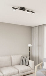 Emibig Lighting Emibig Fragment Ceiling Lamp 3 X Gx53 Black - thumbnail 2