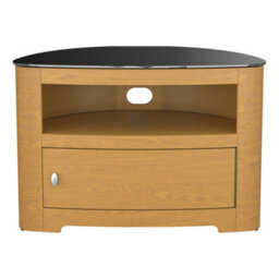 "Avf Affinity Blenheim 80Cm Curved Tv Stand, For Tvs Up To 40"" - Oak" - thumbnail 3