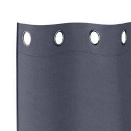 Walplus Curtains With Curtains 2 Pcs Anthracite Polyester - thumbnail 5
