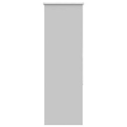 Berkfield Durable Roller Blind Blackout Light Grey 55X150 Cm Fabric Width 50.7 Cm Polyester - thumbnail 2