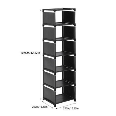 7Layer Shoe Rack Home Entryway Storage Cabinet Large Capacity Organizer - image 1