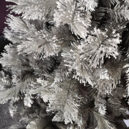 Samuel Alexander 6Ft (180Cm) Premier Snow Fir Grey Pvc Christmas Tree With 587 Cashmere Tips - thumbnail 7