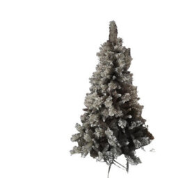 Samuel Alexander 6Ft (180Cm) Premier Snow Fir Grey Pvc Christmas Tree With 587 Cashmere Tips - thumbnail 5