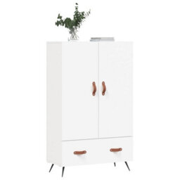 Berkfield Highboard White 69.5X31X115 Cm Engineered Wood - thumbnail 4