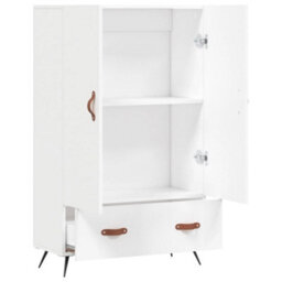 Berkfield Highboard White 69.5X31X115 Cm Engineered Wood - thumbnail 5