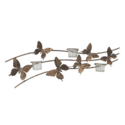 Minster Candle Holder - Metal - L8 X W24 X H67 Cm - thumbnail 1