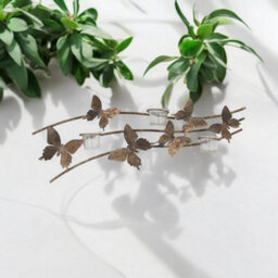 Minster Candle Holder - Metal - L8 X W24 X H67 Cm - thumbnail 2