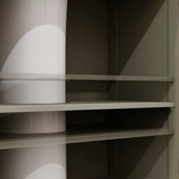 Lassic Bath Vida Priano Grey 2 Door Under Sink Bathroom Cabinet Freestanding Under Basin Storage - thumbnail 5