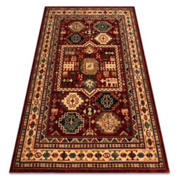 RugsX Wool Carpet Kashqai 4306 300 Oriental, Frame Terracotta / Beige  67X130 Cm - thumbnail 4