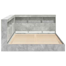 Berkfield With Headboard 2 Pcs Concrete Grey 160 X 200 Cm Engineered Wood - thumbnail 7