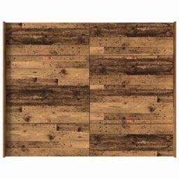 Berkfield Modern Storage Bed Frame Old Wood 140 X 200 Cm Engineered Wood - thumbnail 8