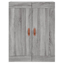 Berkfield Highboard Grey Sonoma 69.5X34X180 Cm Engineered Wood - thumbnail 6